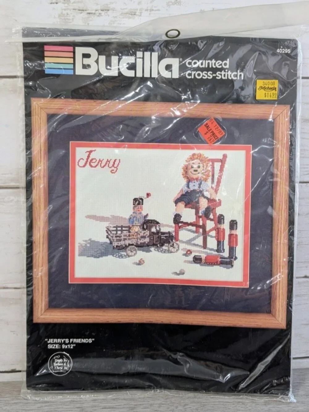 Bucilla Counted Cross Stitch Kit Jerry's Friends Toy Soldiers